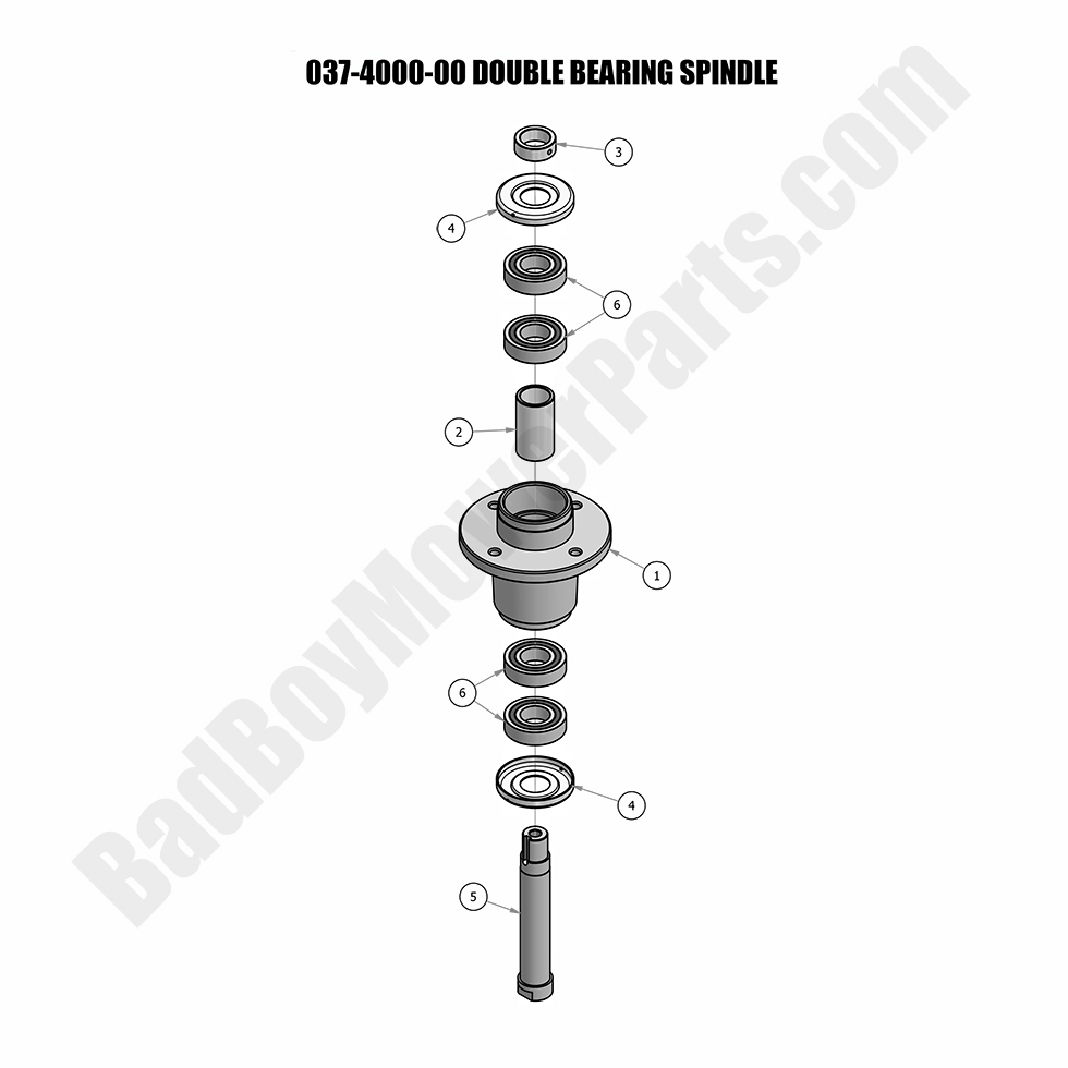 2018 Diesel - 1100cc Spindle Assembly